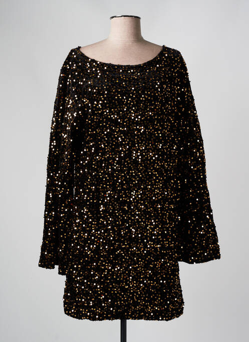 Robe courte noir AMY&CLO pour femme