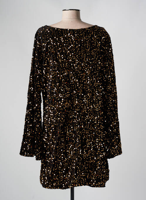 Robe courte noir AMY&CLO pour femme