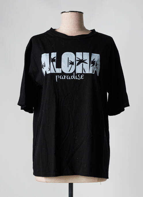 T-shirt noir ESTEE BROWN pour femme