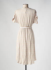 Robe mi-longue beige ESTEE BROWN pour femme seconde vue