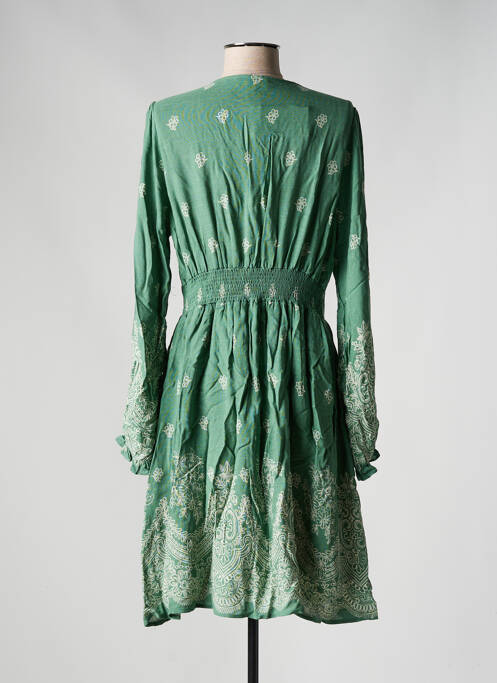 Robe courte vert IN APRIL 1986 femme