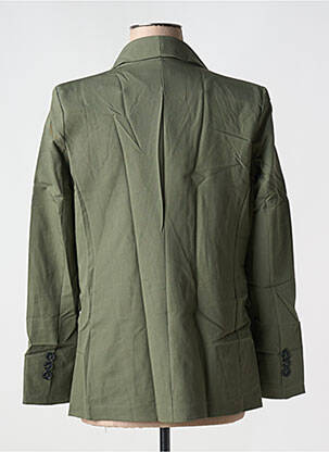 Blazer col châle vert COPPEROSE femme