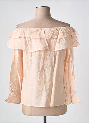 Blouse manches longues manches longues rose IN APRIL 1986 femme