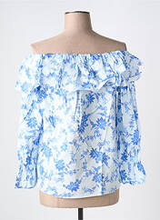 Blouse bleu IN APRIL 1986 pour femme seconde vue