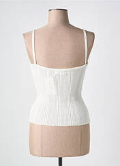 Top blanc ROSA pour femme seconde vue
