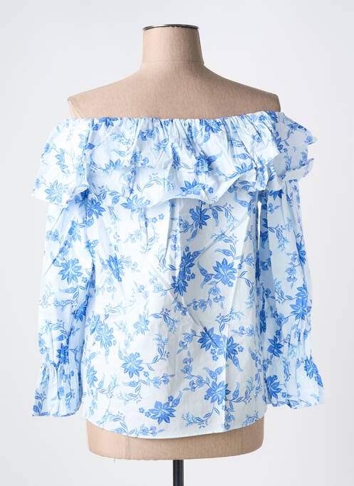 Blouse bleu IN APRIL 1986 pour femme