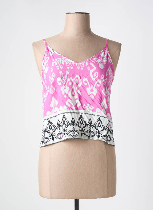 Top rose M & G MONOGRAM pour femme