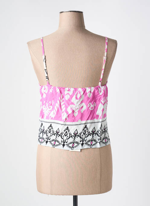 Top rose M & G MONOGRAM pour femme