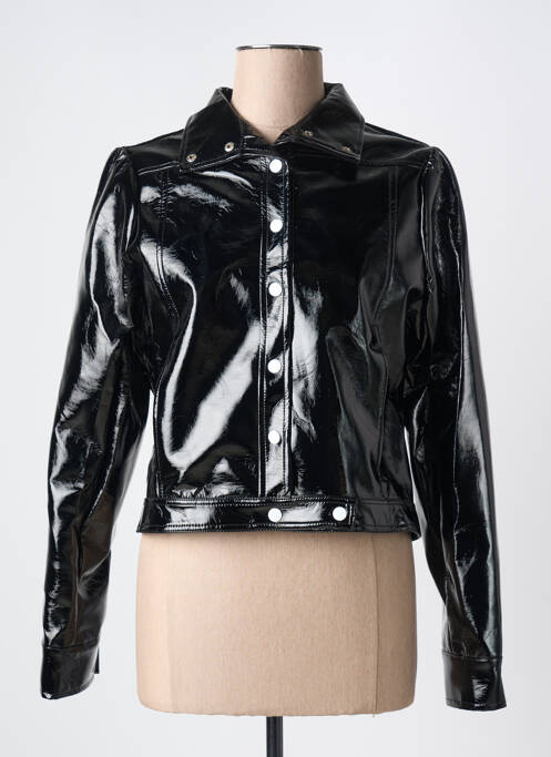 Veste casual noir JS MILLENIUM pour femme