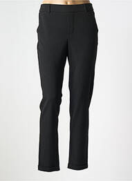 Pantalon slim taille élastique taille haute noir VERO MODA femme
