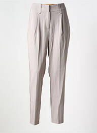 Pantalon slim poches taille haute gris VERO MODA femme