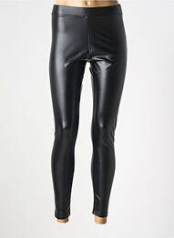 Legging effet matière satinée taille normale noir JACQUELINE DE YONG femme
