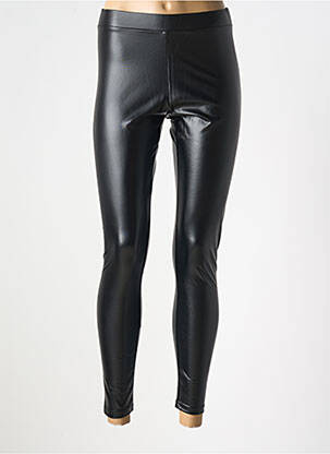 Legging effet matière satinée taille normale noir JACQUELINE DE YONG femme