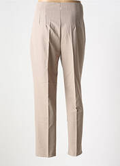 Pantalon slim marron COPPEROSE pour femme seconde vue