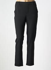 Pantalon slim noir VERO MODA pour femme seconde vue