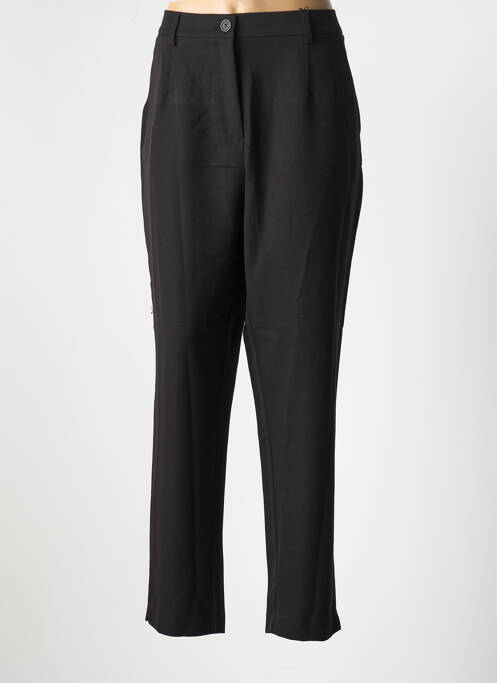 Pantalon droit noir PIECES pour femme