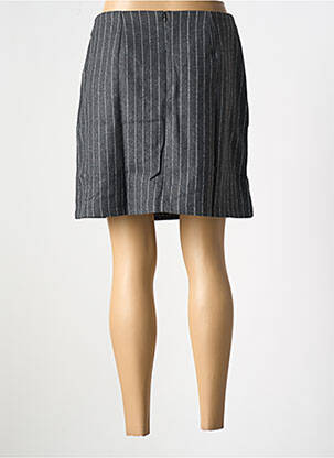 Jupe courte coupe droite gris SOPHYLINE femme