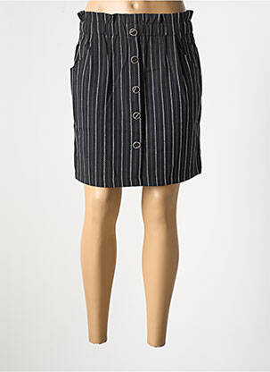 Jupe courte poches noir LOVIE & CO femme