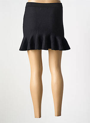 Jupe courte coupe évasée noir YU & ME femme