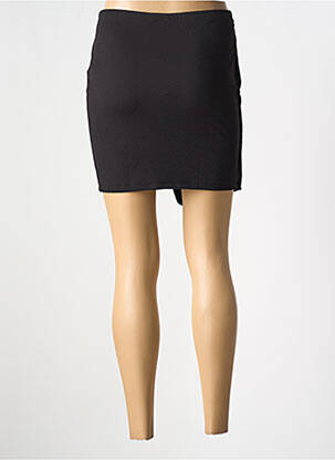 Jupe courte coupe droite noir PIECES femme