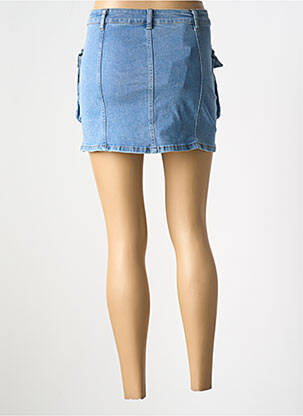 Jupe courte poches bleu YU & ME femme