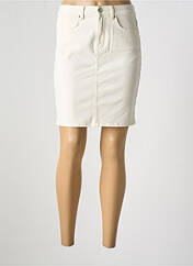 Jupe courte blanc ONLY pour femme seconde vue