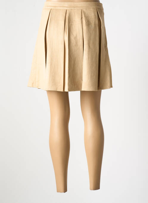 Jupe courte beige SOPHYLINE pour femme