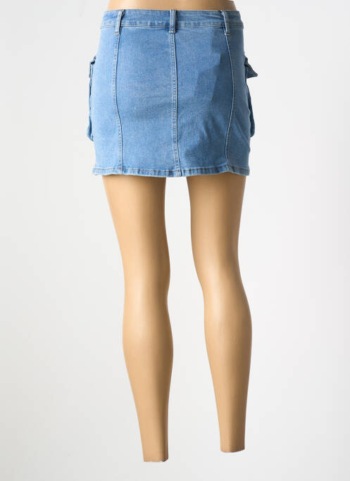 Jupe courte bleu YU & ME pour femme