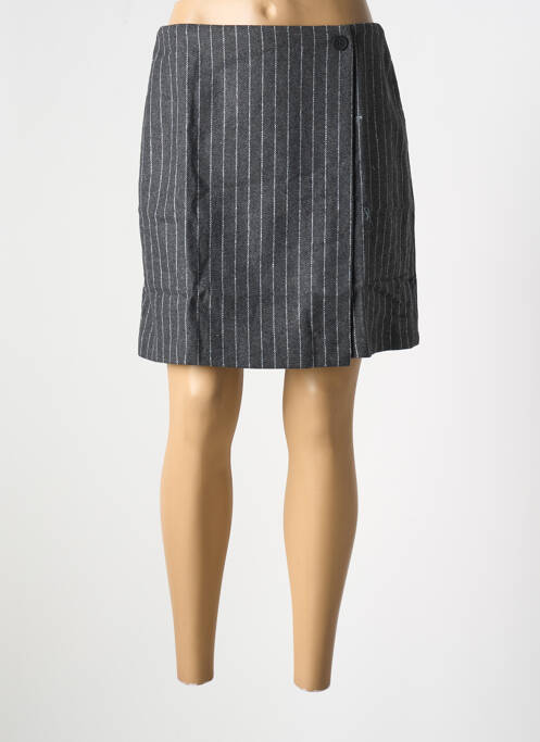 Jupe courte gris SOPHY LINE pour femme