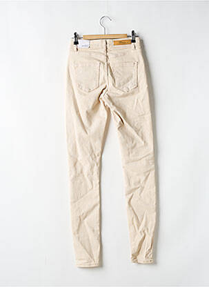 Pantalon slim poches beige ONLY femme