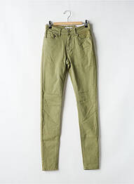 Pantalon slim poches vert ONLY femme