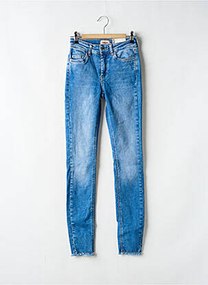 Jeans coupe slim stretch taille normale bleu ONLY femme