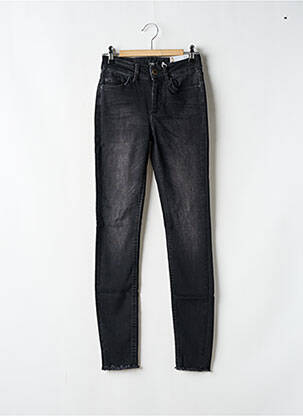 Jeans coupe slim stretch taille haute noir ONLY femme