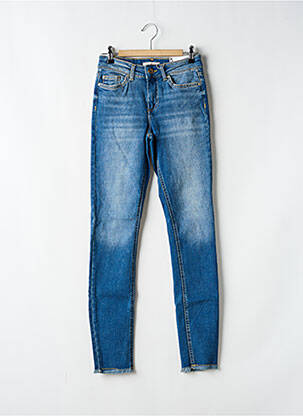 Jeans coupe slim poches bleu ONLY femme