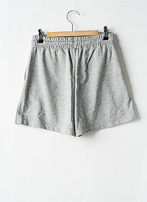 Short coupe droite gris PIECES femme
