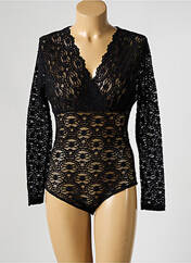 Body noir PEACE N'LOVE pour femme seconde vue