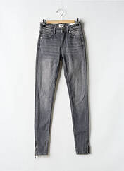 Jeans coupe slim gris ONLY pour femme seconde vue