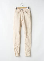 Pantalon slim beige ONLY pour femme seconde vue