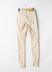 Pantalon slim beige ONLY pour femme seconde vue