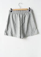 Short gris PIECES pour femme seconde vue
