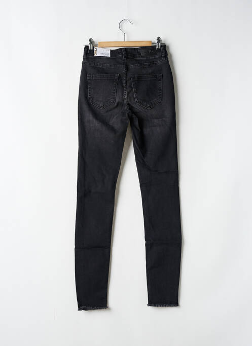 Jeans coupe slim stretch taille haute noir ONLY femme