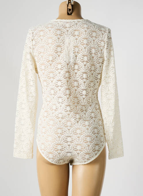 Body beige PEACE N'LOVE pour femme