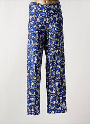 Pantalon flare stretch taille normale bleu PAIN DE SUCRE femme