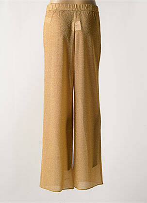 Pantalon large coupe fluide taille normale or OSÉREE femme