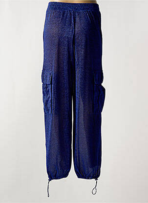 Pantalon cargo taille normale taille normale bleu OSÉREE femme