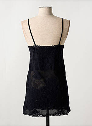 Top/caraco bretelles élastiquées noir SUGGEST femme