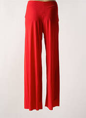 Pantalon flare rouge PAIN DE SUCRE pour femme seconde vue