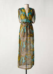 Robe longue marron PAIN DE SUCRE pour femme seconde vue