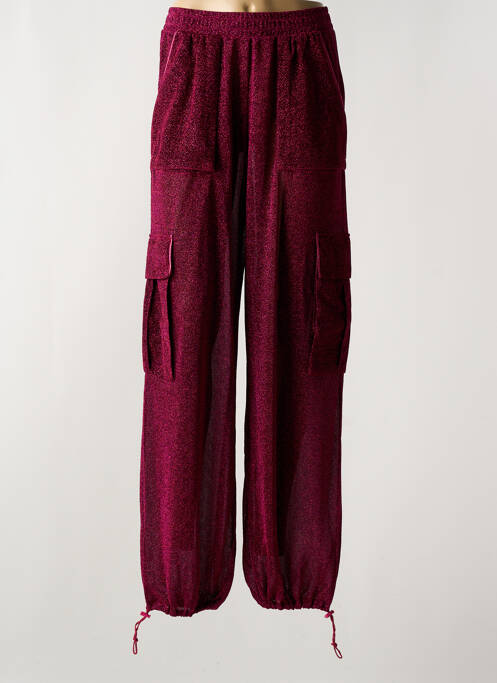 Pantalon cargo rose OSÉREE pour femme