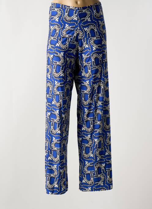 Pantalon flare bleu PAIN DE SUCRE pour femme